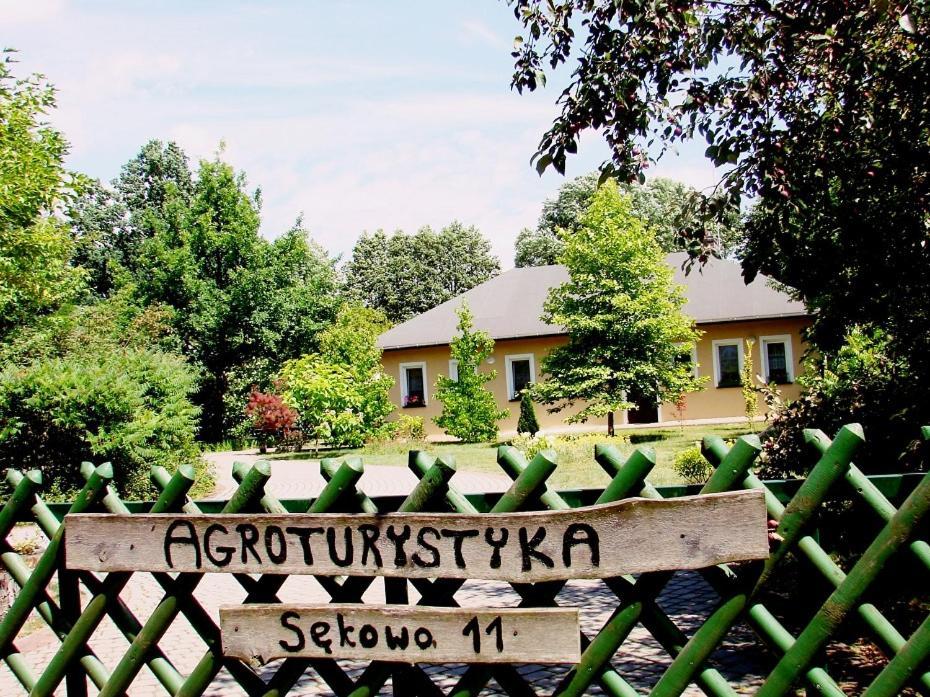 Agroturystyka Pod Modrzewiami Nowy Tomyśl Exteriör bild