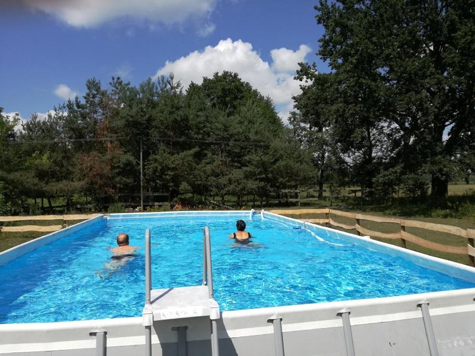 Agroturystyka Pod Modrzewiami Nowy Tomyśl Exteriör bild
